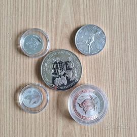 once e dollari argento