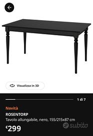tavolo allungabile IKEA