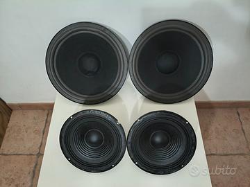 2 casse hifi peerless + 2 omaggio