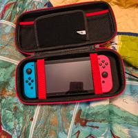 Nintendo switch 1 piú custodia 