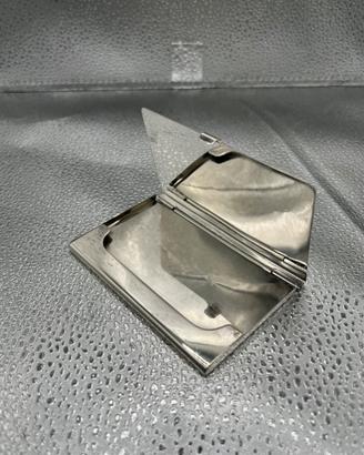 Portasigarette/ business card in argento 925