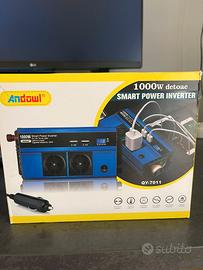 Inverter 1000W 12V-220V Auto/Camper - MAI USATO