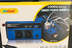 Inverter 1000W 12V-220V Auto/Camper - MAI USATO