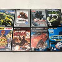 Lotto di videogiochi per il PC