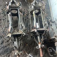 5 lanterne testa lampione ferro, 30€ cad