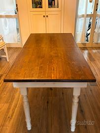 tavolo in legno allungabile
