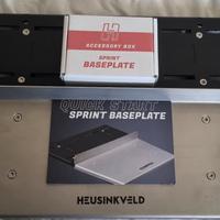 Base pedaliera HEUSINKVELD sprint con poggiatacco