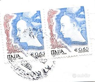 Francobolli di tipo diverso