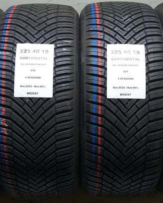 4 GOMME 225 40 19 CONTINENTAL BR2097