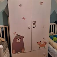 Armadio pali cameretta