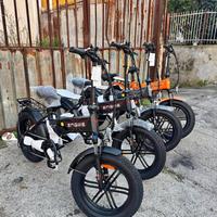 Bicicletta elettrica pieghevole