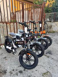 Bicicletta elettrica pieghevole