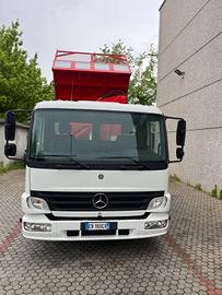 Mercedes 815 ribaltabile e gru - targa gialla