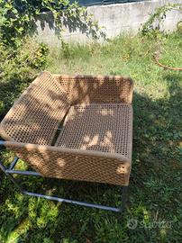poltrona in rattan