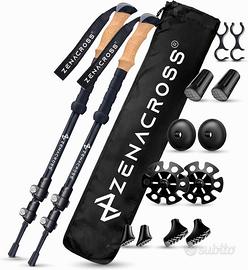 Bastoncini Trekking Telescopici Regolabili