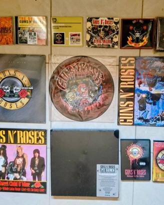 GUNS ROSES COLLEZIONE DISCHI