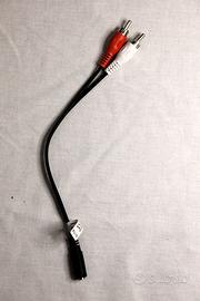 Cavo Adattatore Jack 3.5mm a RCA