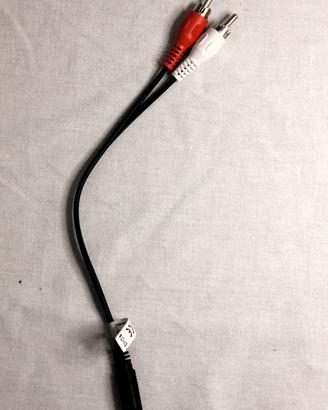 Cavo Adattatore Jack 3.5mm a RCA