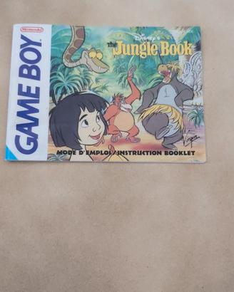 Gioco e Manuale Game boy the jungle book