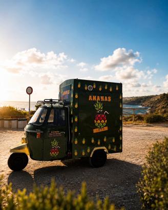 Ape Piaggio Food Truck pronta all’uso