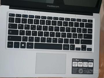 MEDIACOM SMARTBOOK 145 cover + tastiera +LCD