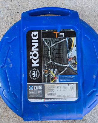 catene auto Konig misura 80