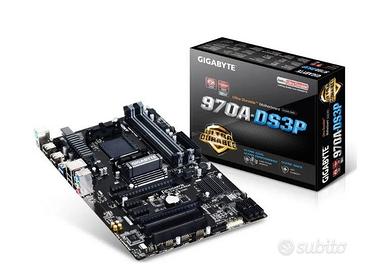SCHEDA MADRE GIGABYTE 970A-DS3P CPU+ RAM+ VIDEO