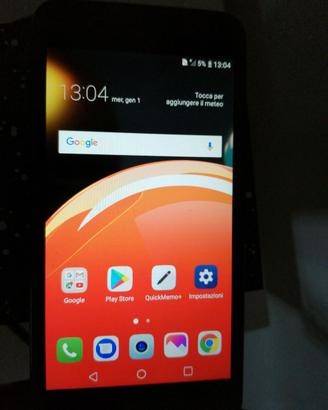 LG K9 Black (16GB) + Scatola e Kit Accessori