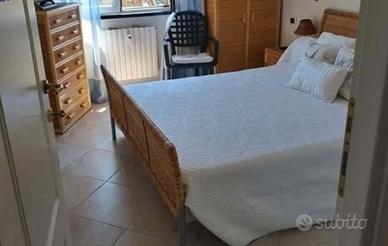 Camera da letto in bambù