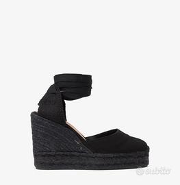 Castaner espadrillas nere
