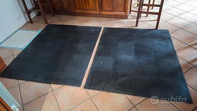 Tappeti palestra a incastro