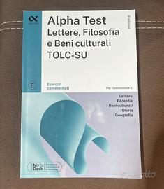 Alpha test TOLC-SU beni culturali 2023/2024