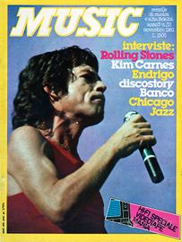 Rivista "MUSIC" - Novembre 1981