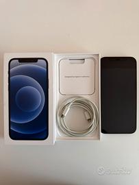 iPhone 12 black 64 GB usato