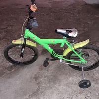 Bicicletta per bambini 16×1,75 con rotelline