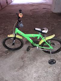 Bicicletta per bambini 16×1,75 con rotelline