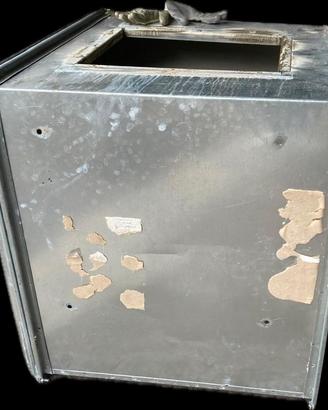 Cassone per motore canna fumaria