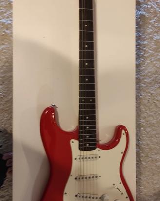 Chitarra elettrica con amplificatore
