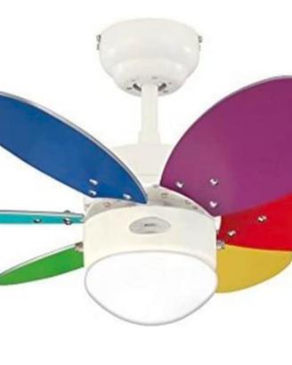 Ventilatore lampadario a soffitto, 4 colori