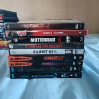 Lotto DVD Horror 3 € l'uno.(vendibili separatament