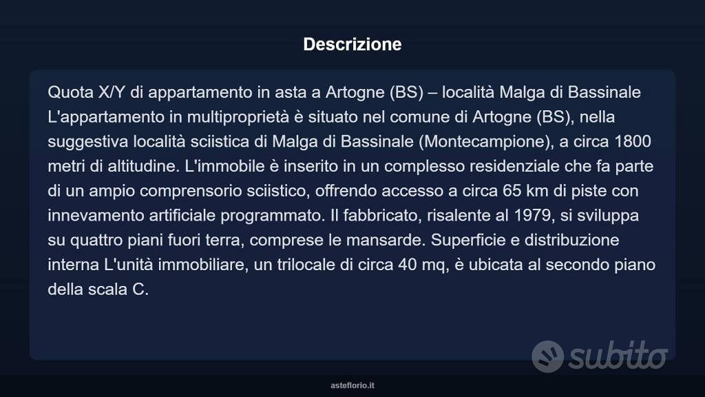 Appartamento – Artogne, Plan di Montecampione - Vista 4