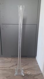 vaso monofiore in cristallo