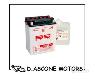 BATTERIA NUOVA BS BB14L-A2 Cb Cx Pegaso Scarabeo X