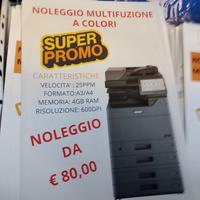Noleggio macchine fotocopiatrici