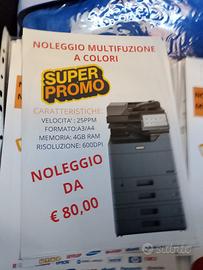 Noleggio macchine fotocopiatrici