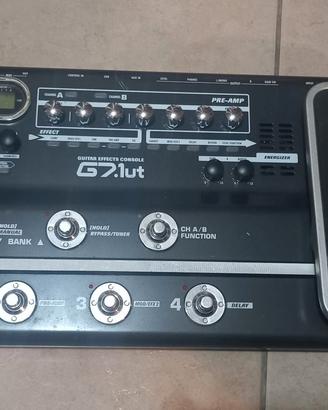 Pedaliera per chitarra Zoom G7.1UT