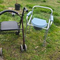 DEAMBULATORE + SEDIA WC !