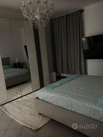 Letto matrimoniale con materasso