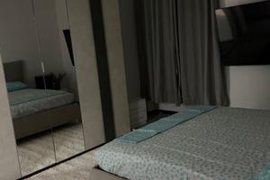 Letto matrimoniale con materasso