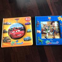 Libri puzzle cars e toy story